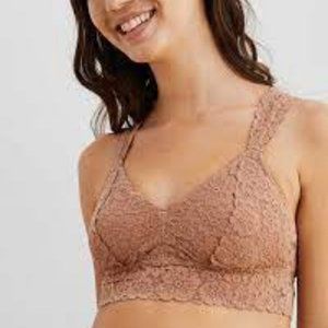 Aerie Softest Lace Classic Bralette L